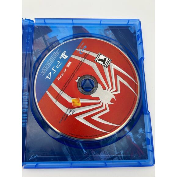 PS4 Marvel Spider-Man (PlayStation 4, 2018) No Manual Clean Disc - Picture 2 of 8
